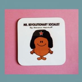 Mr Revolutionary Socialist - coaster